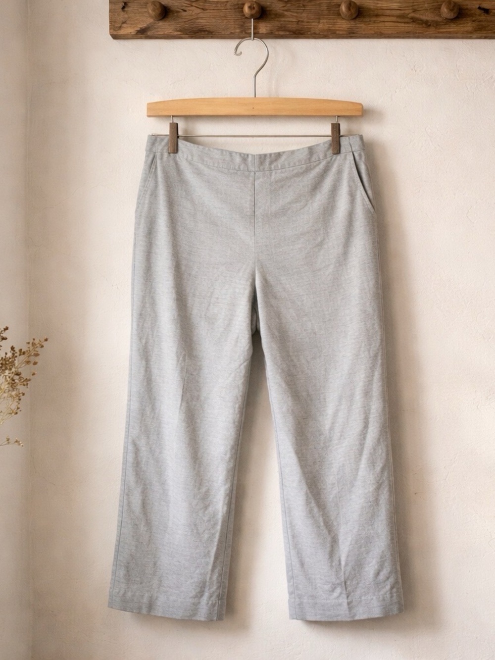 Alfred Dunner Womens Straight-Leg Casual Trousers | Size 18
